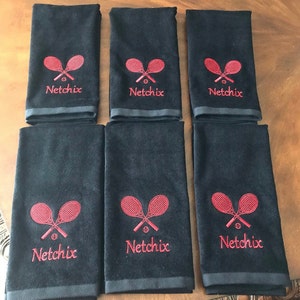 Personalized Tennis Towel