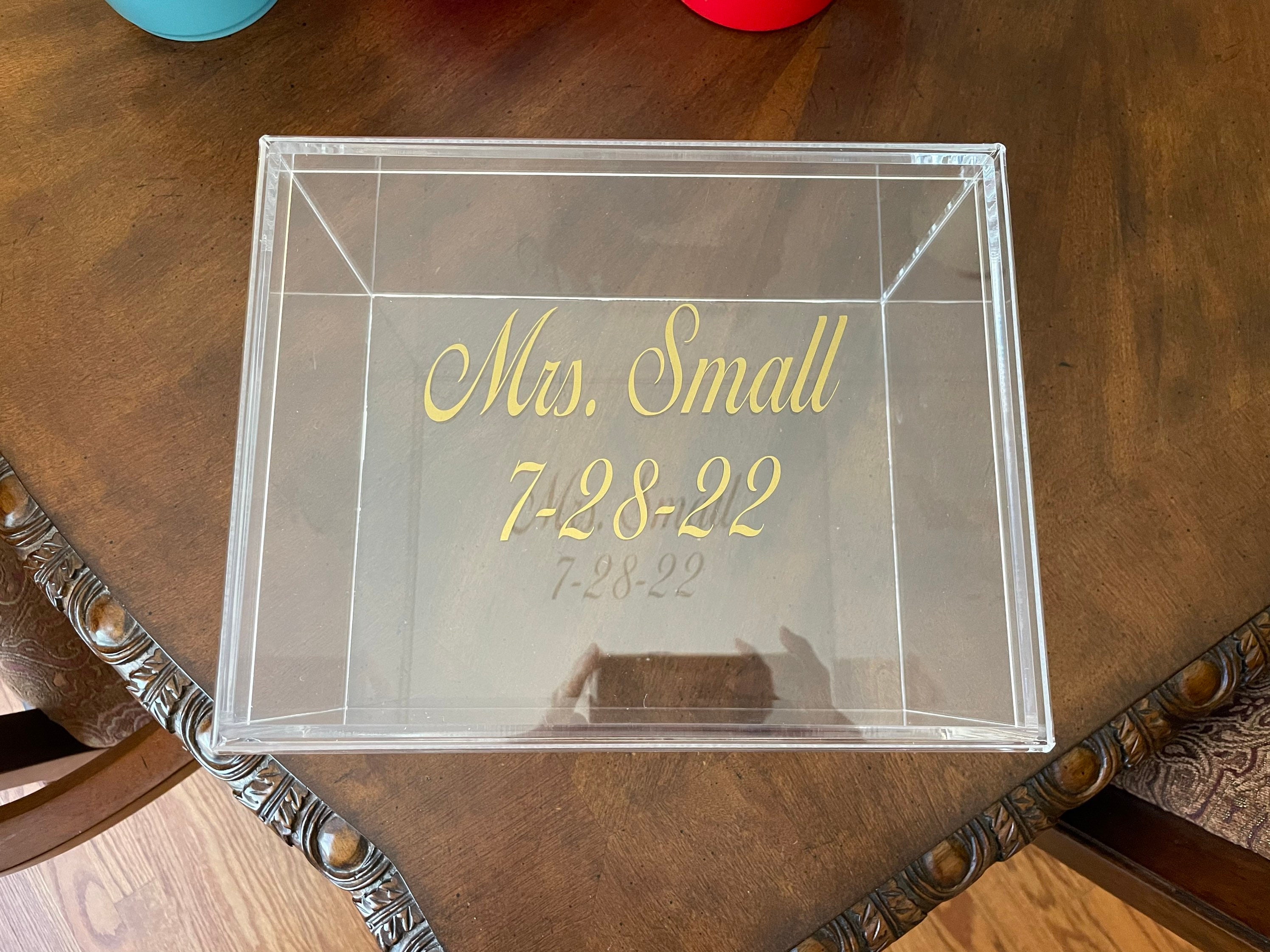 Buy Wholesale China Advertising Dust-proof Large Small Custom Clear Plastic  Acrylic Display Packaging Toy Gift Box Case Acrylic Box For Christmas & Box  at USD 1.9