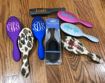 Monogrammed Wet Brush
