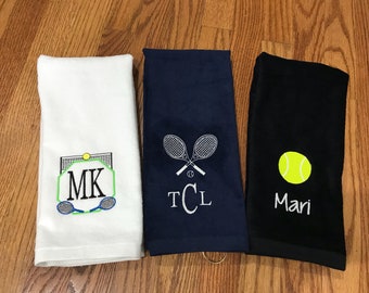 Personalized Tennis Towel