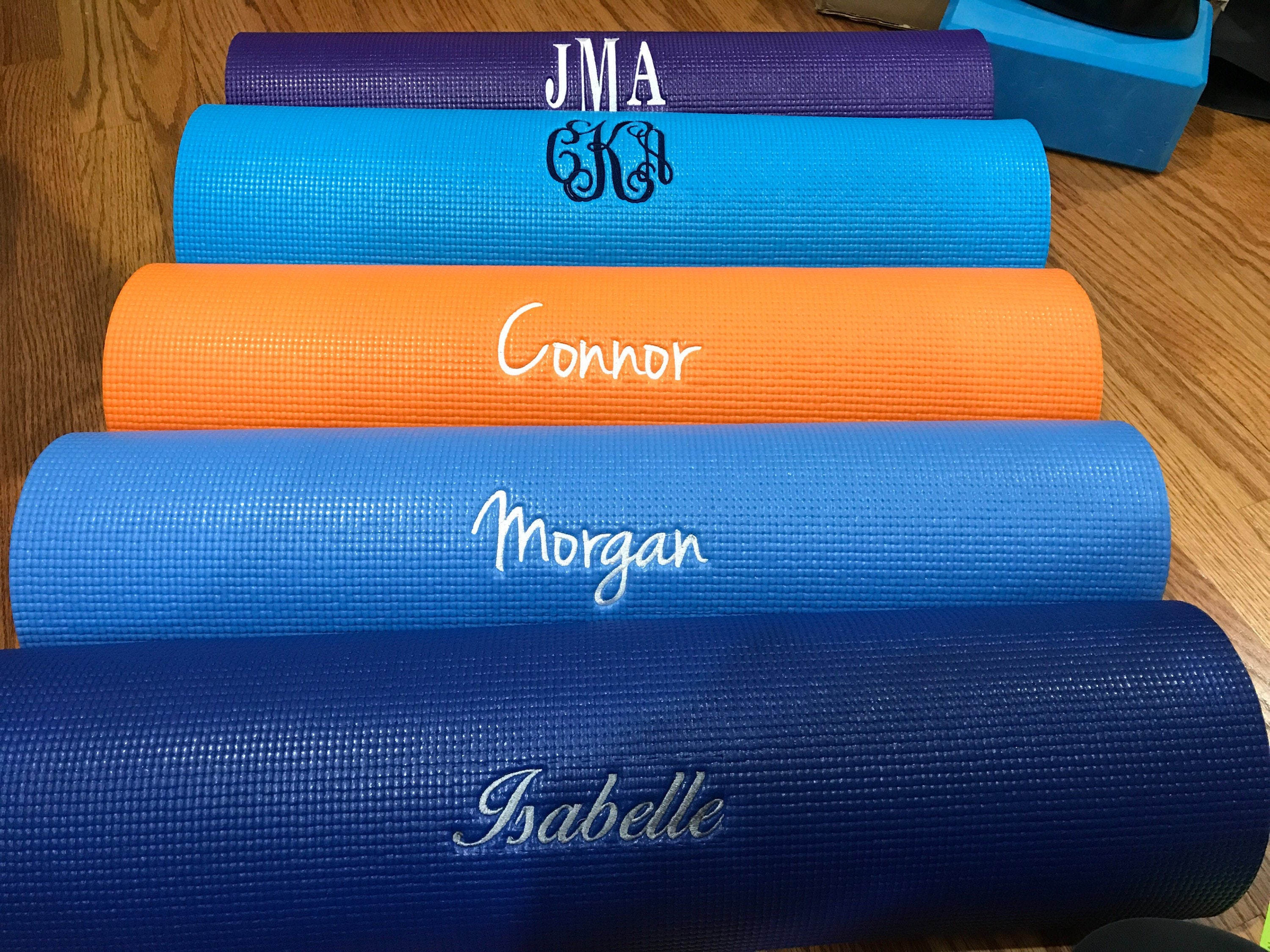 Personalized Yoga Mat Extra Thick 1/4'' 6.2 Mm Etsy UK