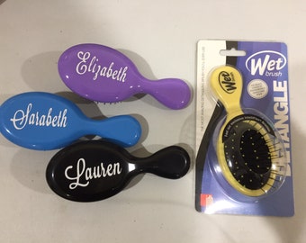 Mini Monogrammed Wet Brush