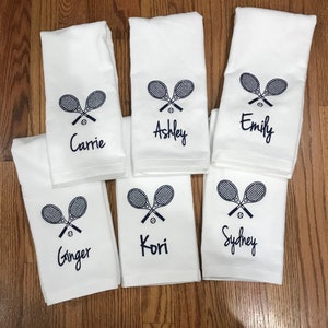 Personalized Tennis Towel