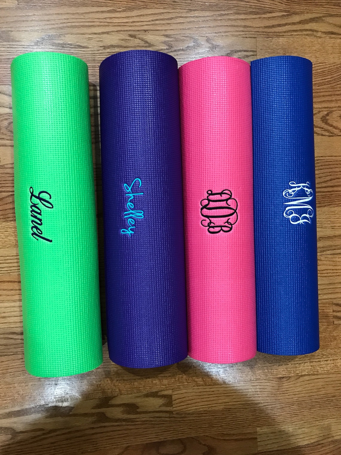 Personalized Yoga Mat Extra thick 1/4'' 6.2 mm Etsy