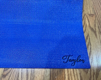 Super FAST Personalized Yoga Mat