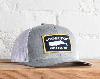 NOT Puzzle Connecticut Grunge Flag Baseball Hat Adjustable Jeans Cap Dad Hat NOT Puzzle Connecticut Grunge Flag Baseball Hat Adjustable Jeans Cap Dad Hat
