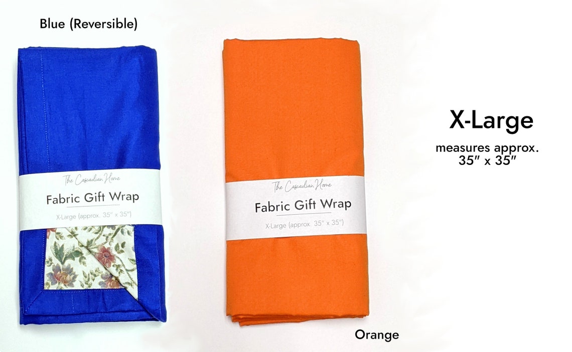Fabric Gift Wrap Reusable Gift Wrapping Cloth Upcycled Etsy