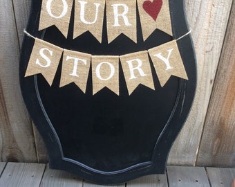DYO Design Your Own Mini Burlap Banner, Wedding Reception, Baby Shower, Birthday Party, Burlap Garland, Decoration, Burlap Sign