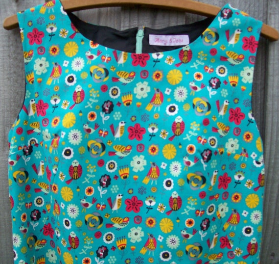 60s style shift dress