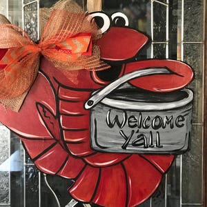 Cutsy Crawfish door hanger image 6