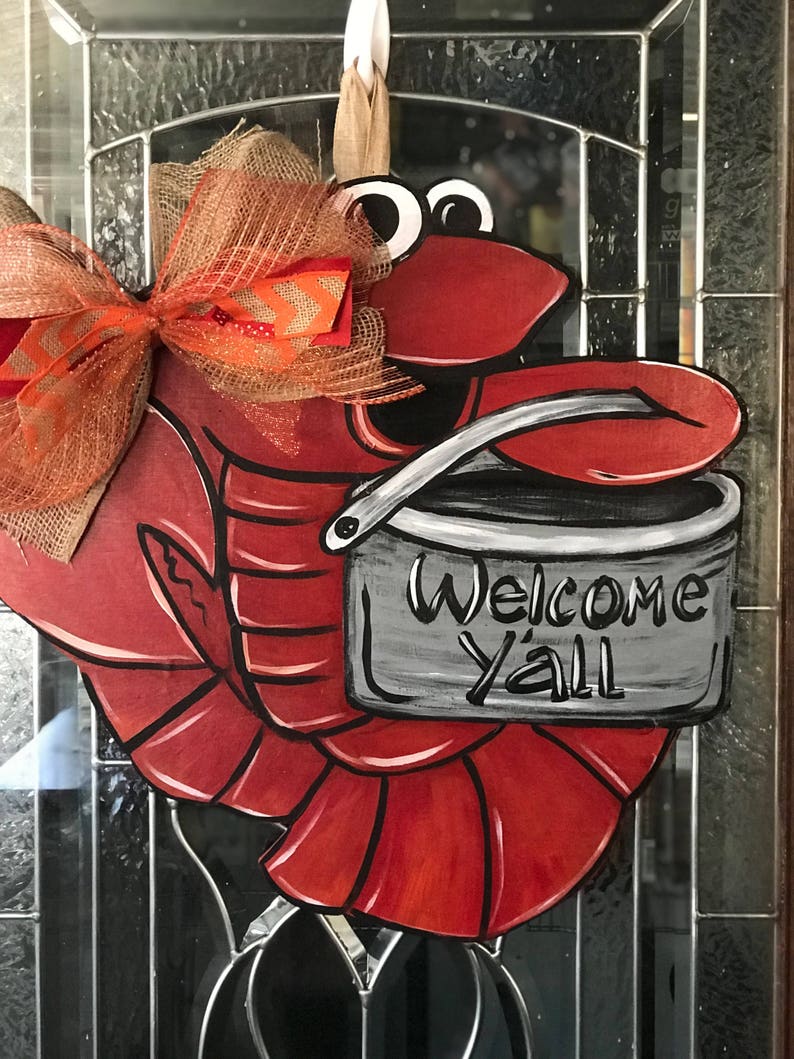 Cutsy Crawfish door hanger image 6