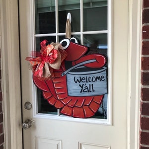 Cutsy Crawfish door hanger image 8