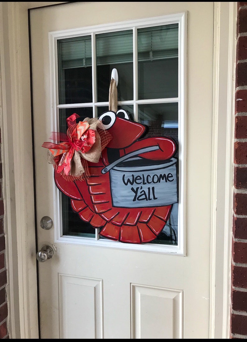 Cutsy Crawfish door hanger image 8