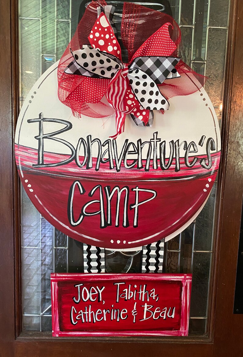 Fishing Bobber And/or Baby Door Hanger Etsy