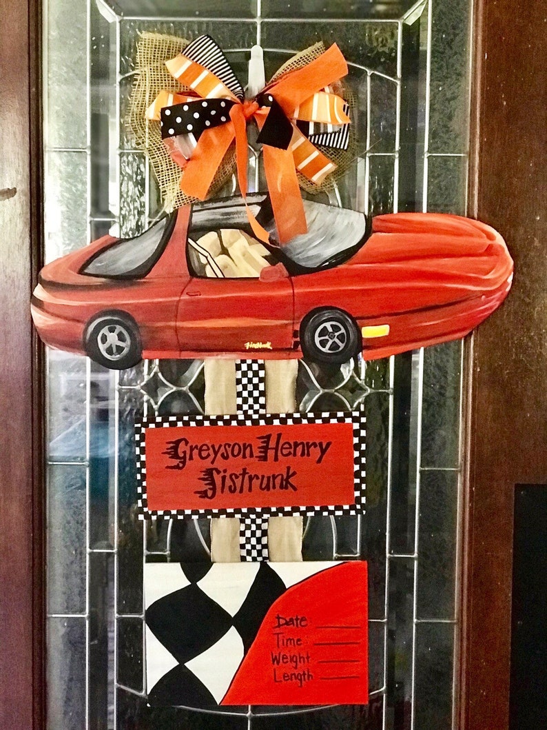 Customized Old vehicles door hanger Etsy