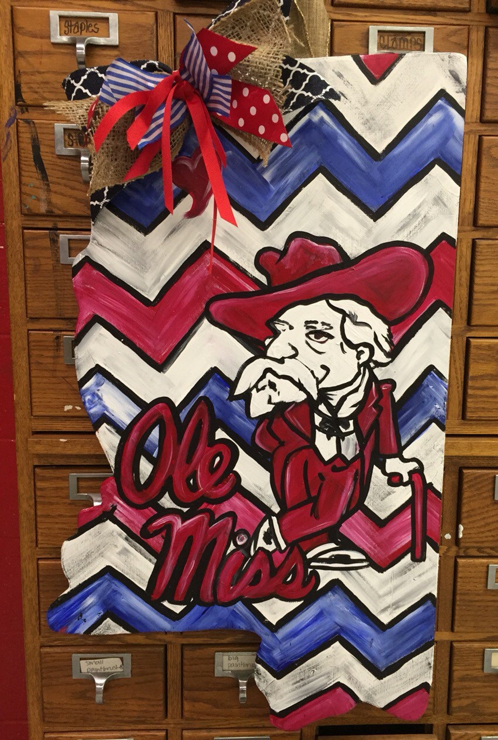 Mississippi Colleges Door Hangers Etsy