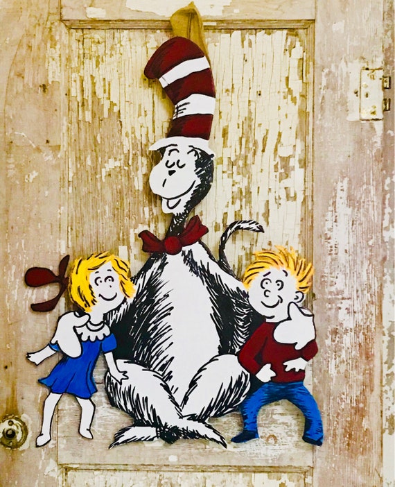 Dr Suess Door Hanger Etsy