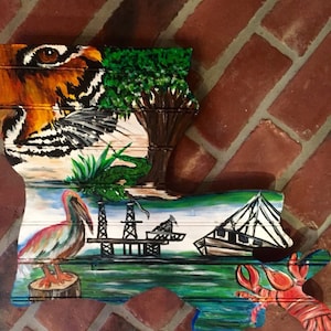 Louisiana Door Hanger