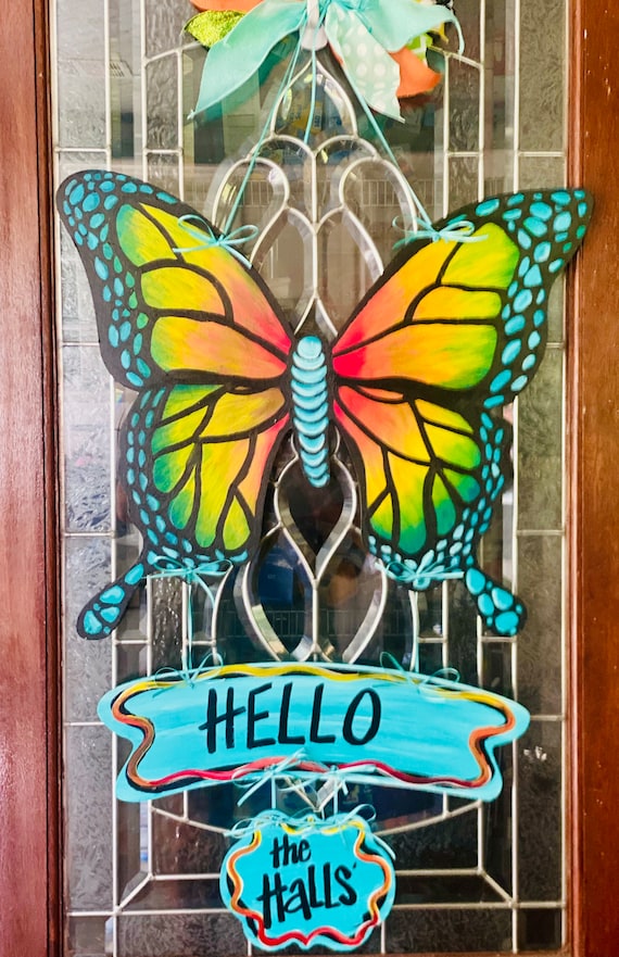 Butterfly Baby Door Hanger - Etsy