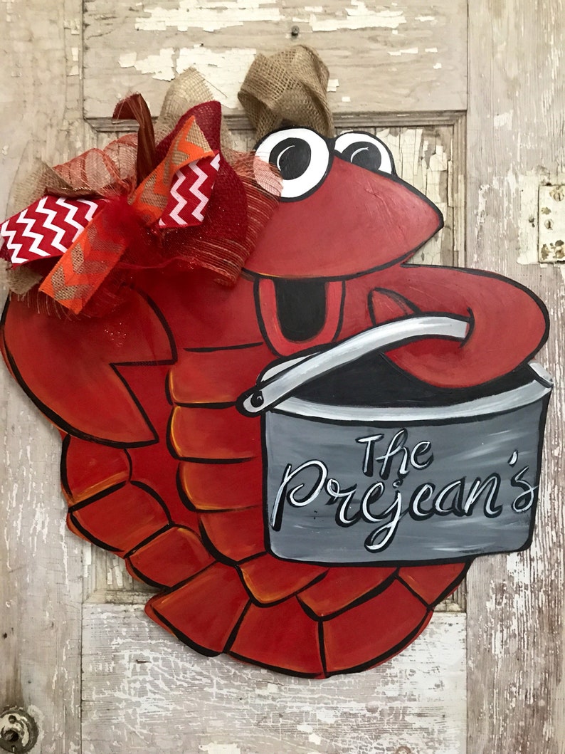 Cutsy Crawfish door hanger image 7