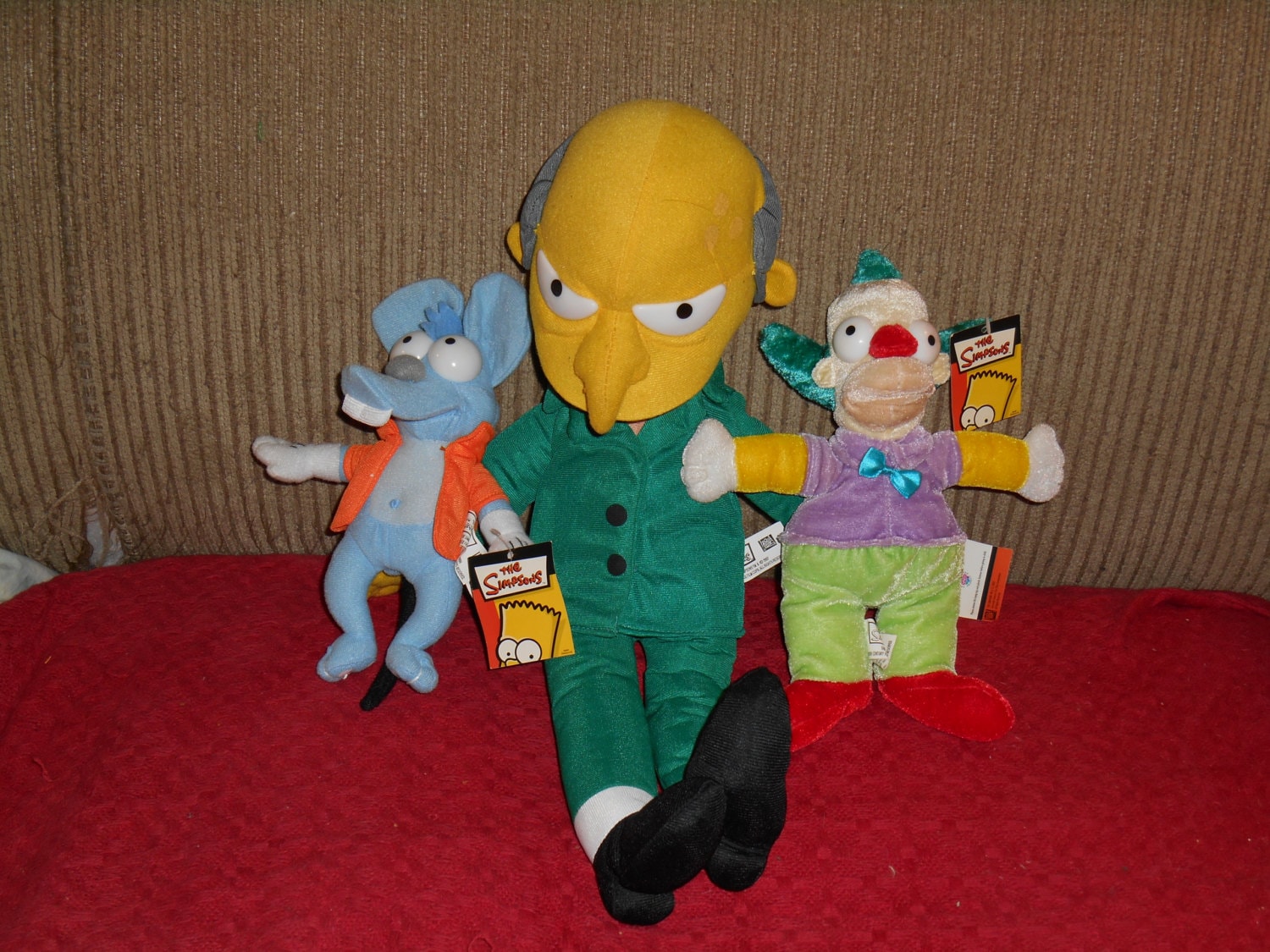 Mr burns plush sale