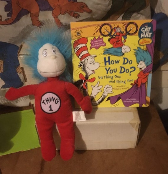 thing one and thing two stuffed animals