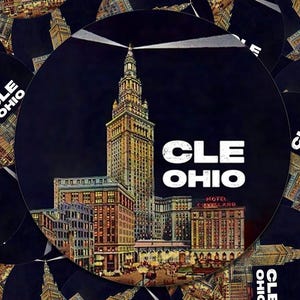 Adesivo ecológico CLE OHIO