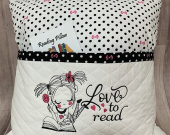 reading pillows etsy