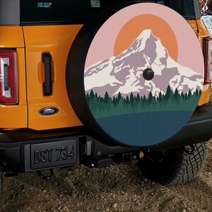 Ford Bronco SPARE TIRE COVER, Ford Bronco Accessories, Bronco Tire Cover, 2021 Ford Bronco, 2022 Ford Bronco, 2023 Ford Bronco, bronco cover