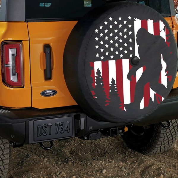 Ford Bronco TIRE COVER, Ford Bronco Accessories, Bronco Tire Cover, Bronco Shirt, Bronco Gifts, 2021 Bronco, 2022 Bronco, Sasquatch Bronco