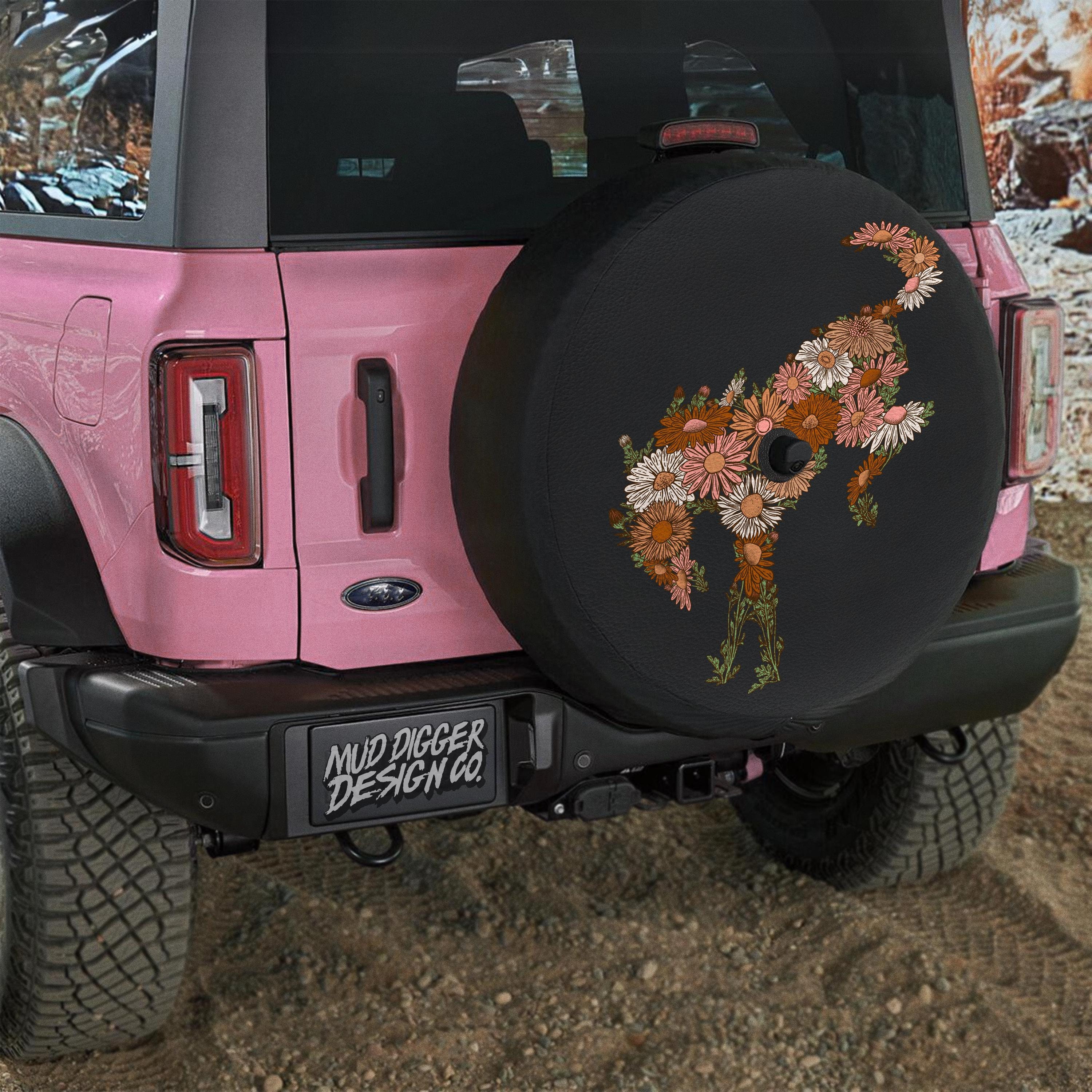 Ford Bronco Spare Tire Cover with Backup Camera — 2021-2025 Ford Bronco, Bronco Tire Cover, Bronco Accessories, Bronco Gifts, Bronco Babe