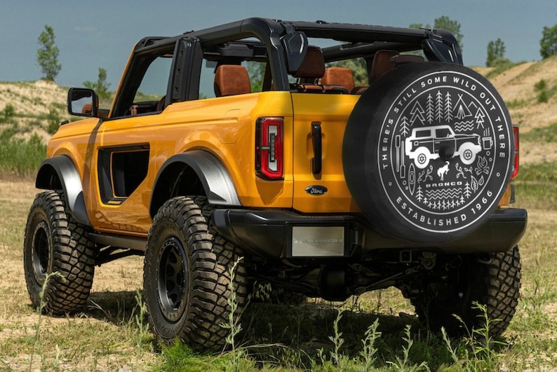 Ford Bronco SPARE TIRE COVER Ford Bronco Accessories Ford Etsy