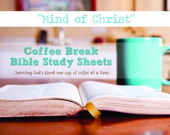 Coffee Break Bible Study - Mind of Christ