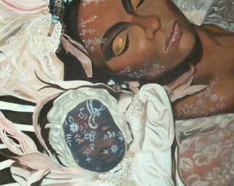 Voodoo Dreams - Original Oil Painting on stretchered canvas by International artist Allen Richings