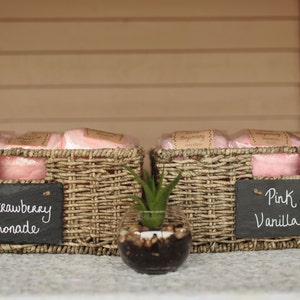 40 Small Cotton Candy Party Favors with Custom Labels image 3