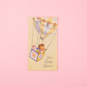 Unbenust Vintage Baby Shower Einladungskarte