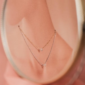 Pregnancy Loss Necklace – Memorial Glass Bubble Jewelry for Miscarriage, Stillbirth, Infant Loss Keepsake, Gold or Silver