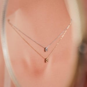 Memorial Teardrop Necklace – Stainless Steel Pregnancy Loss Keepsake