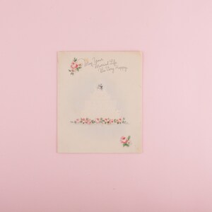 Vintage Wedding Cake Congratulations Card