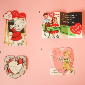 Vintage Childrens Valentines Card