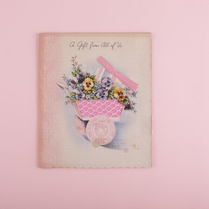 Used Vintage &quot;A Gift From Us&quot; Card