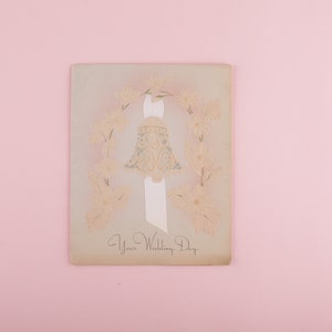 Vintage Congratulations Wedding Card