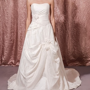 lady roi wedding dresses NWT LADY ROI BRIDAL A-Line Satin Sweetheart Dress Sz 14 (325)