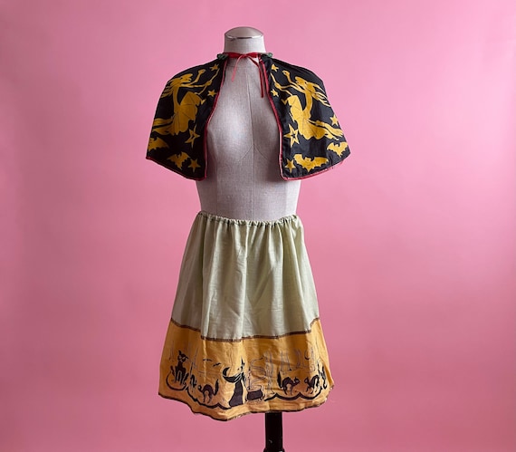 Antique NEVER USED witch costume