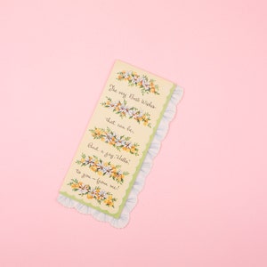 Vintage Mini Get Well Soon Card