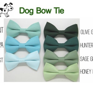 Green dog bow tie Clearance