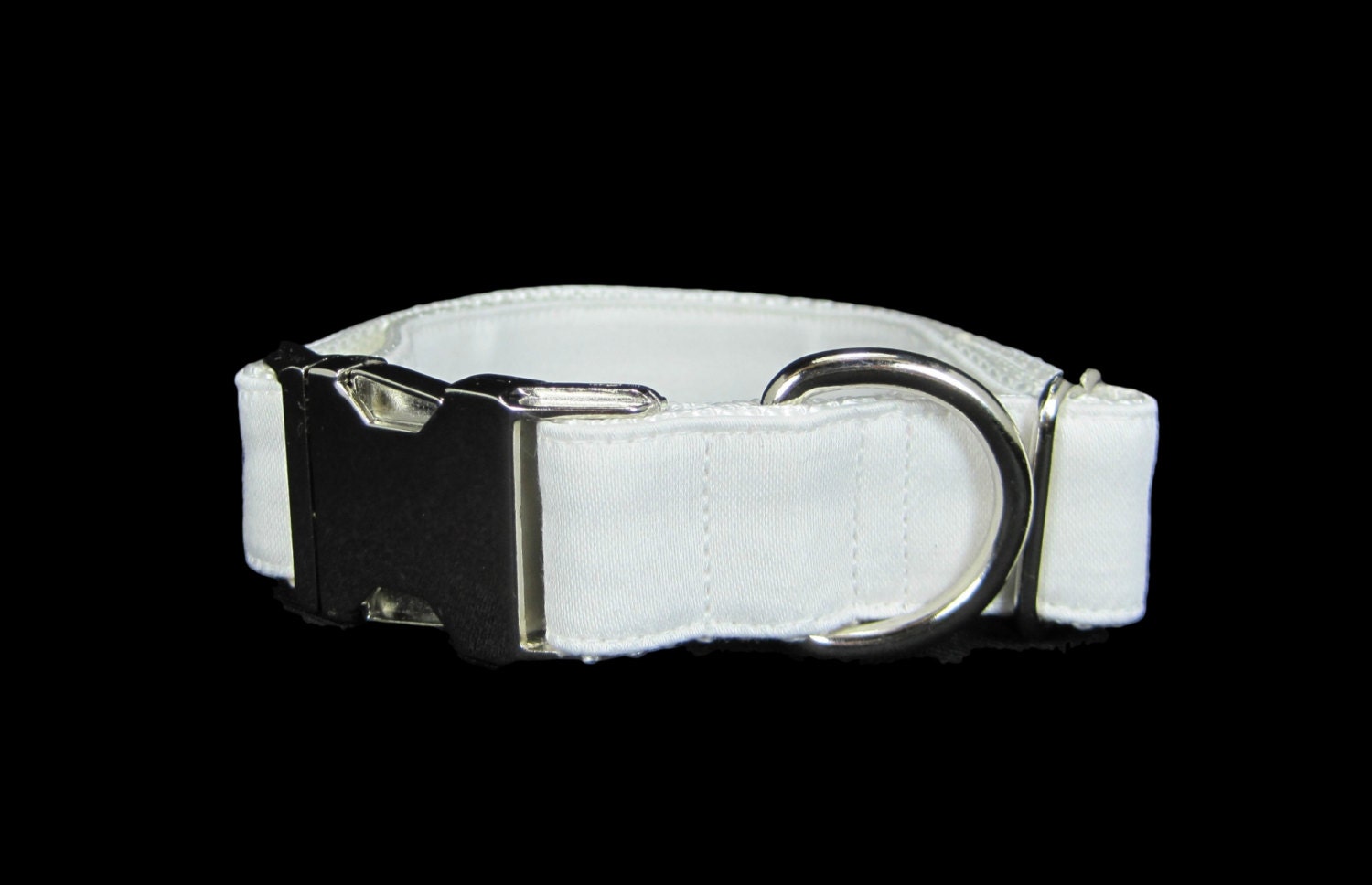 Wedding dog collarWhite Dog Collar with flower set Etsy