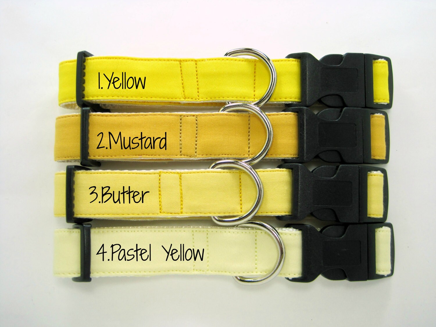 Wedding Dog Collaryellow Dog Collar With Bow Tie Set Etsy