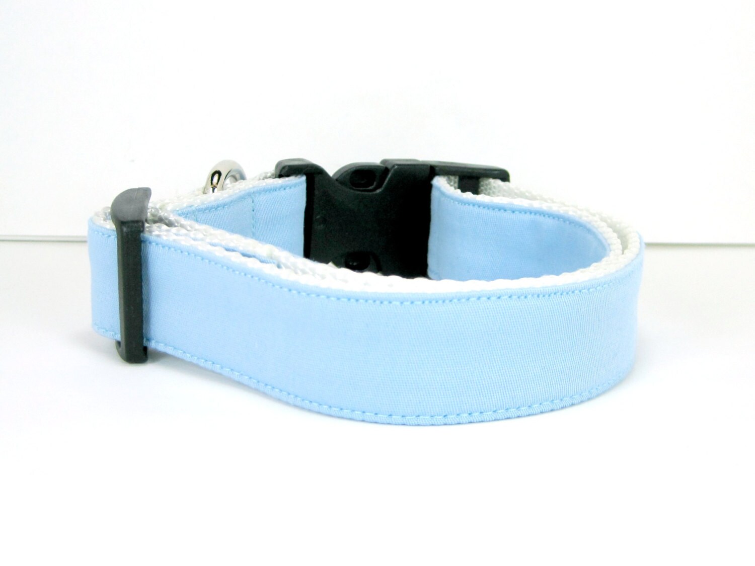 Wedding Dog Collarlight Blue Dog Collars With Bow Tie Set Etsy