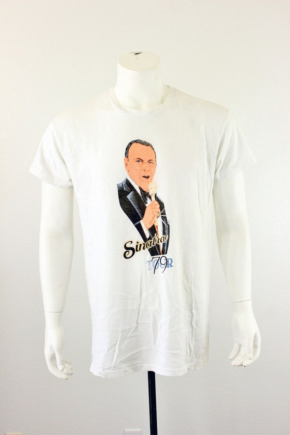 70's Frank Sinatra '79 Tour T-Shirt L XL
